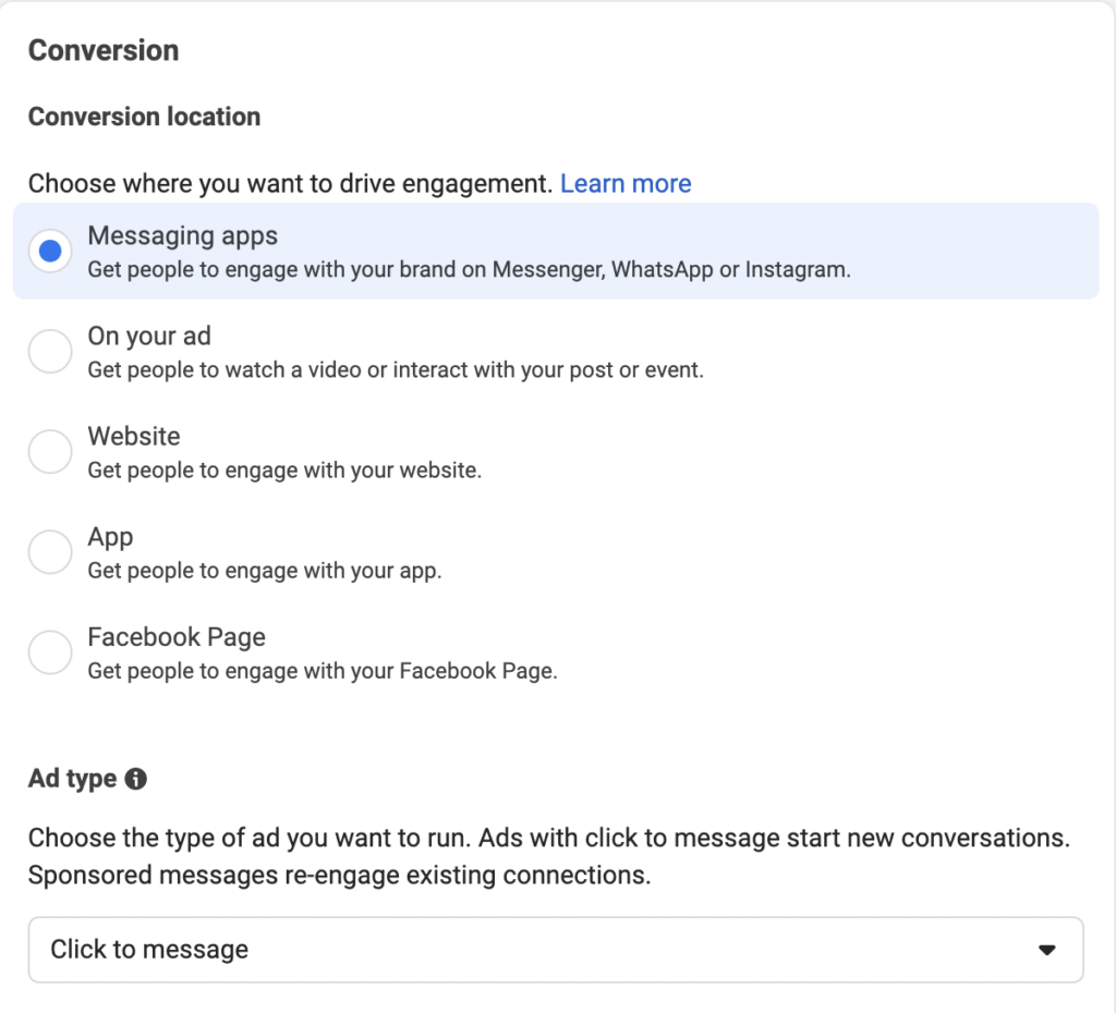 How To Set Up An Effective Facebook Click to Messenger Ad-2