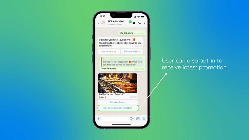 Integrating a chatbot with the loyalty reward can enhance customer experience, drive engagement, and encourage loyalty.